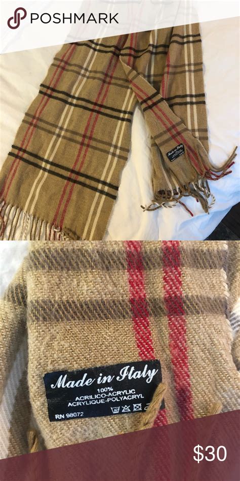 faux burberry wrap